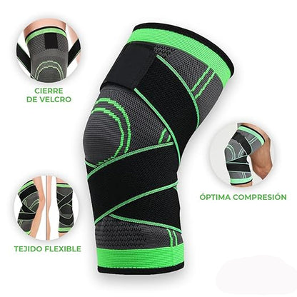 🔥 Pack 2x1 Rodillera de Compresión 360° + Parches de Alivio GRATIS 🔥